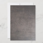 Verbrand Sinaasappel en Sage Green Fall Bruiloft Kaart (Achterkant)