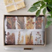 Verbrand Sinaasappel Herfst Herfst Wilde Bloemen D Tissuepapier (Geschenk)