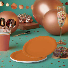 verbrand Sinaasappel Papieren Bordje