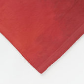 Verbrand Sinaasappel Persimmon Leaf Abstract Autum Fleece Deken (Hoek)