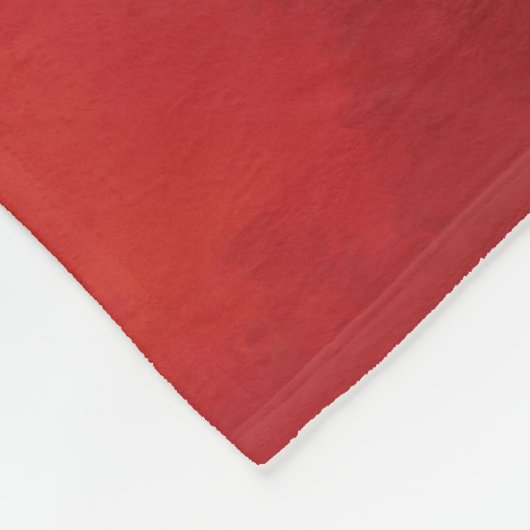 Verbrand Sinaasappel Persimmon Leaf Abstract Autum Fleece Deken (Hoek)