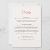 Verbrand Sinaasappel Tropische Hibiscus Bloemen Hu Kaart (Achterkant)