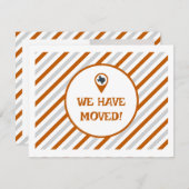 Verbrand Sinaasappel We hebben gestreepte bewegend (Voorkant / Achterkant)