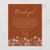 Verbrand Sinaasappel Wildflower Vrijgezellenfeest  (Voorkant)