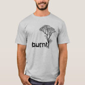 verbrand t-shirt (Voorkant)