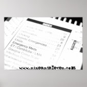 Verbrand uit. poster (Voorkant)