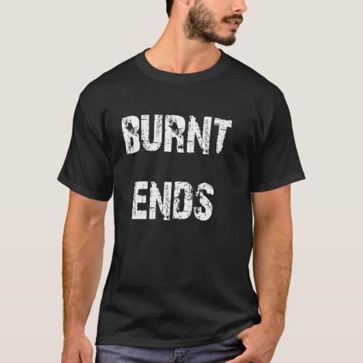 Verbrand uiteinde t-shirt (Voorkant)