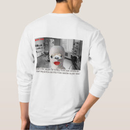 Verbrand unit alpaca te veel kaarsen t-shirt