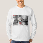 Verbrand unit alpaca te veel kaarsen t-shirt (Voorkant)