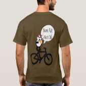 Verbrand vet niet olie - t-shirt (Achterkant)