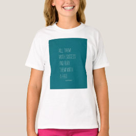 Verbrand ze met een waas t-shirt