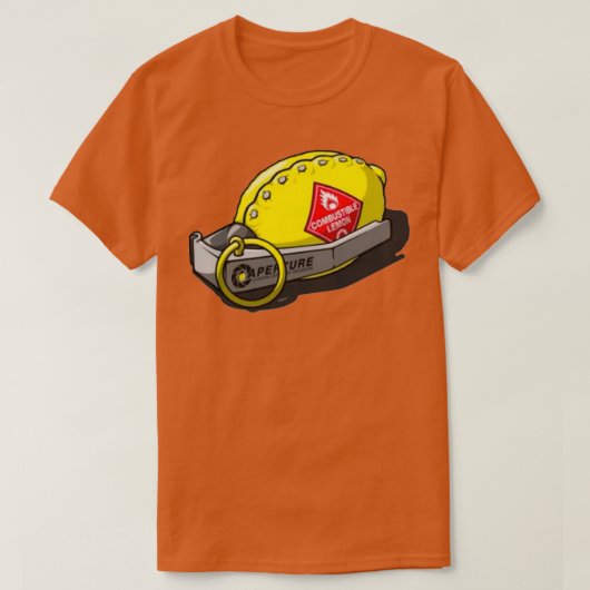 Verbrandbare leemten t-shirt (Design voorkant)