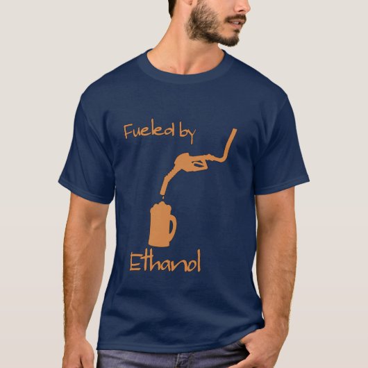 Verbrandd door ethanol t-shirt (Voorkant)