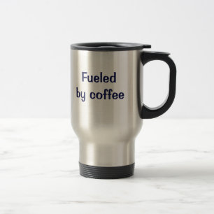 Verbrandd door koffie. reisbeker