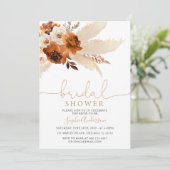 Verbrandd Oranje Bohemen Vrijgezellenfeest Kaart (Staand voorkant)