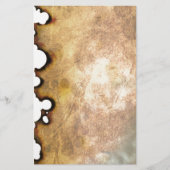 Verbrandd perkament II Briefpapier (Voorkant)