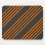 Verbrandd sinaasappel en houtskool met vijf stripp muismat (Voorkant)