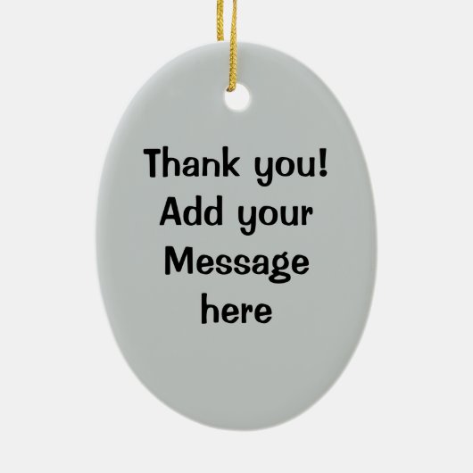 Verbrandde gistrook schuurt brood keramisch ornament (Achterkant)