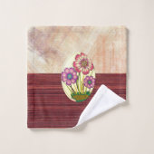 Verbrandde Oranje beige handdoekjes Bad Handdoek (Wasdoekje)