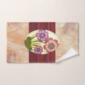 Verbrandde Oranje beige handdoekjes Bad Handdoek (Handdoek)