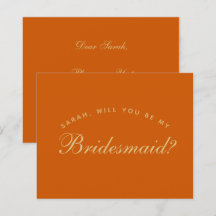 Verbrandde Oranje bruidsschat Eenvoudig budget