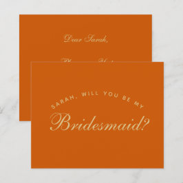 Verbrandde Oranje bruidsschat Eenvoudig budget