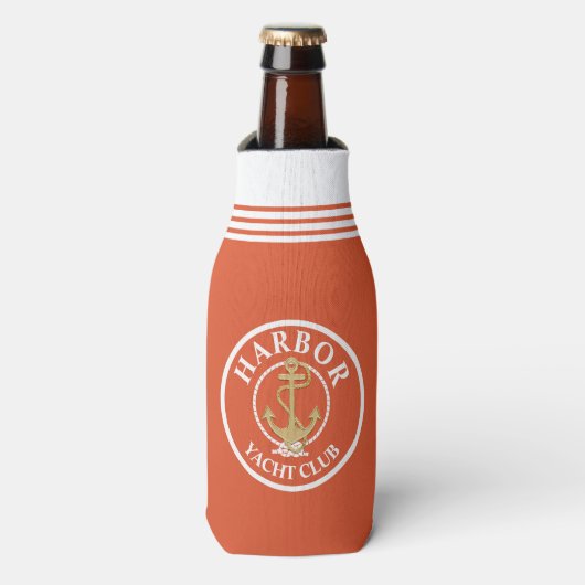 Verbrandde Oranje koeler op de fles (Fles Voorkant)