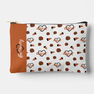 Verbrandde Oranje kronkelharten, pom Poms, Megapho Etui