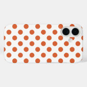 Verbrandde oranje pokstippen Case-Mate iPhone case (Achterkant (horizontaal))
