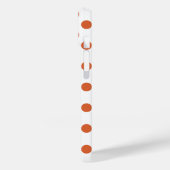 Verbrandde oranje pokstippen Case-Mate iPhone case (Achterkant / Links)