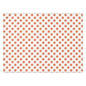 Verbrandde oranje pokstippen tafelkleed (Voorkant (Horizontaal))