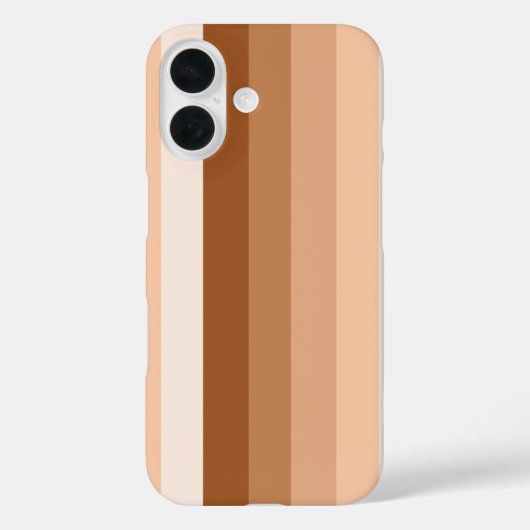 Verbrandde oranje schaduwstrepen Case-Mate iPhone case (Achterkant)