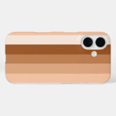 Verbrandde oranje schaduwstrepen Case-Mate iPhone case (Achterkant (horizontaal))