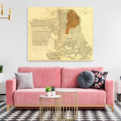 Verbrandde San Francisco, 1906 Canvas Afdruk (Insitu (Woonkamer))