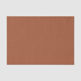 Verbrandde Sienna Solid Color Tissuepapier