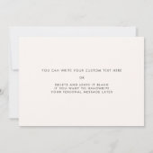 Verbrandde steen naar mijn schoonmoeder-in-law tro kaart (Achterkant)