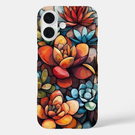verbrande bloemendans Case-Mate iPhone case (Achterkant)