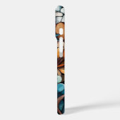 verbrande bloemendans Case-Mate iPhone case (Achterkant / Links)