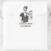 Verbrande Bradley Sticker (Tas)