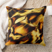 Verbrande gouden ruwe duinen kussen (Deken)