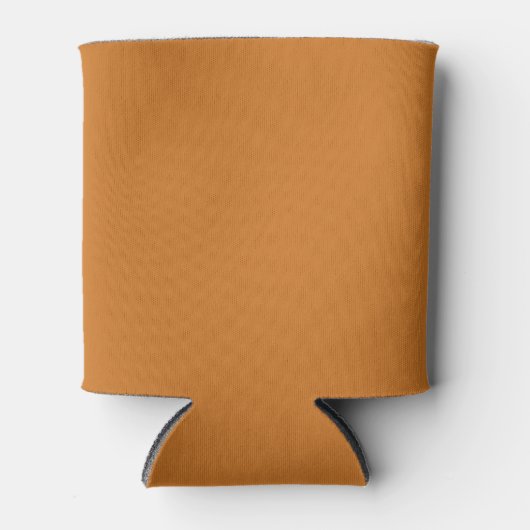 Verbrande Honing Effen Kleur Blikjeskoeler (Voorkant)