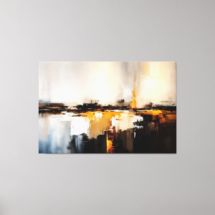 Verbrande Horizon Canvas Afdruk