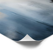 Verbrande Horizon Perfect Poster (Hoek)