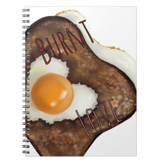 Verbrande Liefde - Ei in een Gat (Toast!) Notitieboek