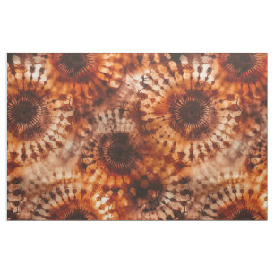Verbrande Omber Tie Dye Stof