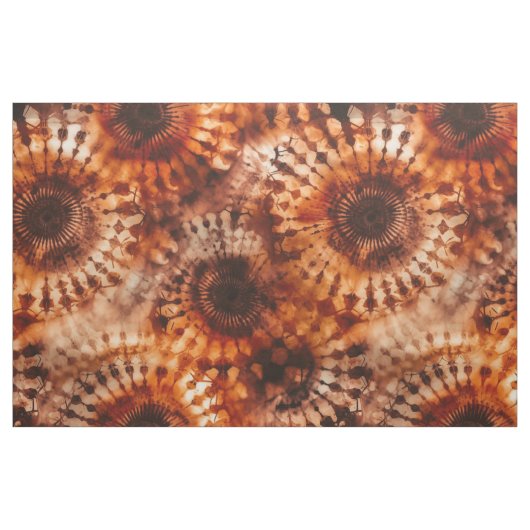 Verbrande Omber Tie Dye Stof (Yard (91,4 cm))