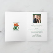 Verbrande Oranje lelies Stijlvolle bloemenbruiloft (Binnen)