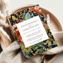 Verbrande Oranje pioenen Bloemengoud Schilderij Hu