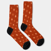 Verbrande Oranje Sokken (Rechts)