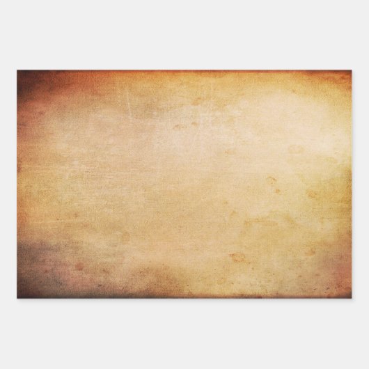 Verbrande perkament oude document achtergrond inpakpapier vel (Voorkant)
